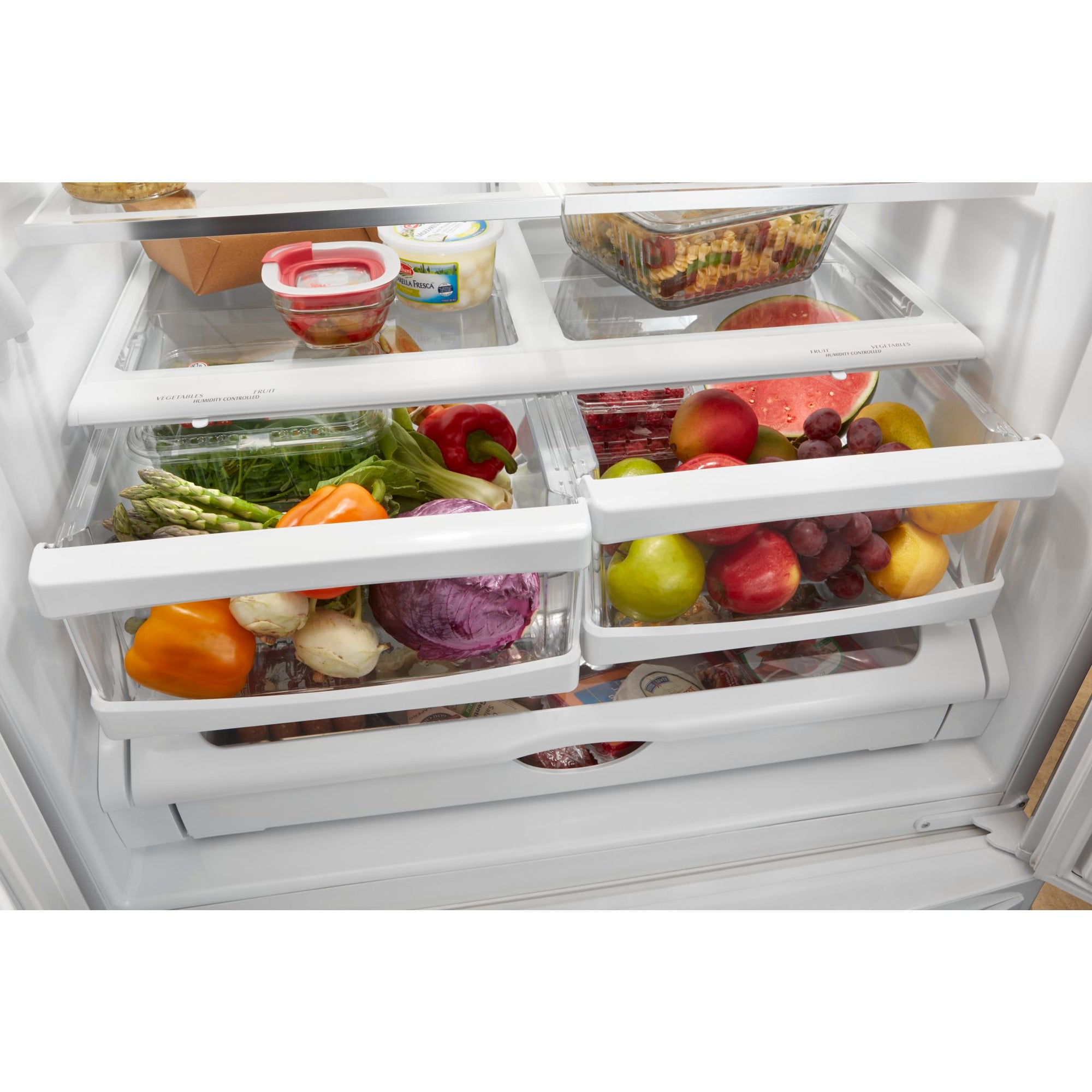 Whirlpool French Door Fridge (WRFF5333PZ) - Fingerprint Resistant Stai ...