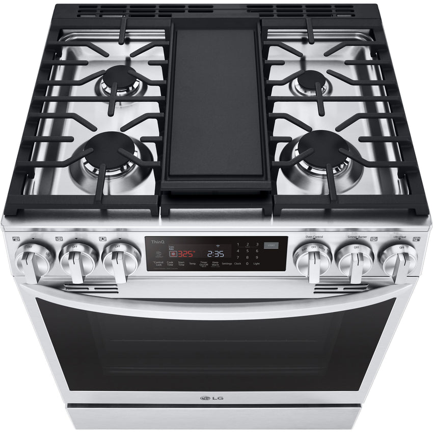 Lg Gas Range Lsgl6335f Stainless Steel Austins Appliance 5675